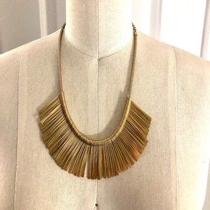Stella & Dot Essential Fringe Necklace in Gold